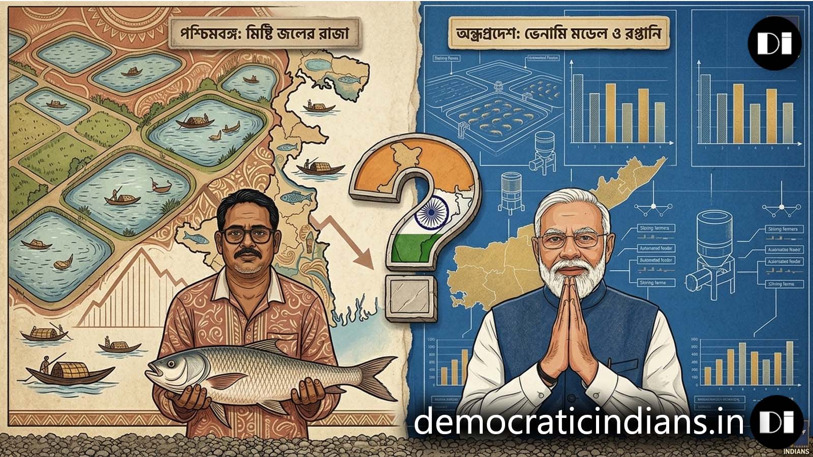 মাছ উৎপাদনে পশ্চিমবঙ্গ ২য় হলেও আয়ে পিছিয়ে কেন? জানুন কেন্দ্রীয় রিপোর্টের চাঞ্চল্যকর তথ্য