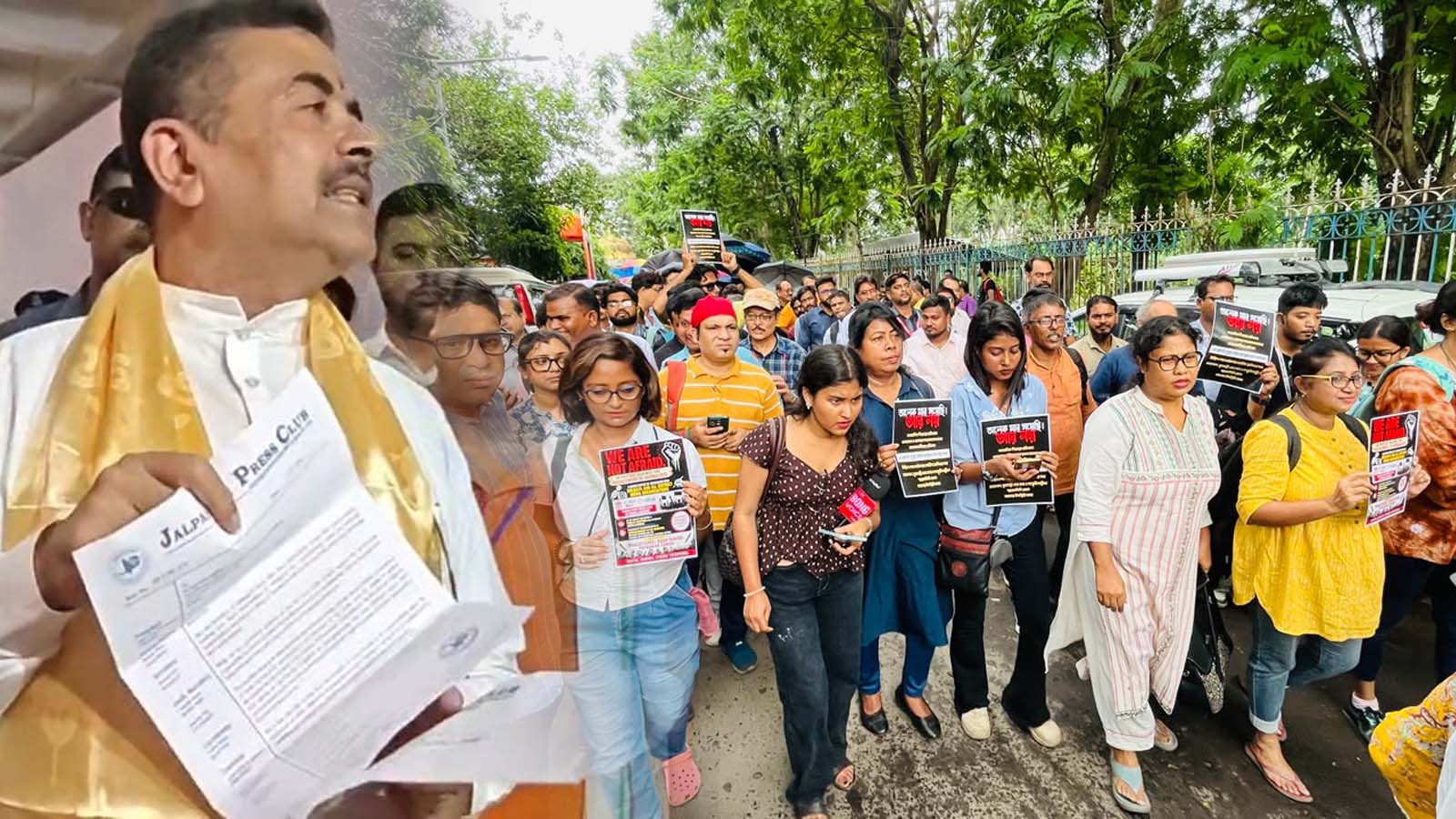 কলকাতায় NEET বিক্ষোভ ও সাংবাদিক নিগ্রহ: জলপাইগুড়িতে মুখ্যমন্ত্রীর স্মারকলিপি প্রদান ও সুরক্ষার দাবি
