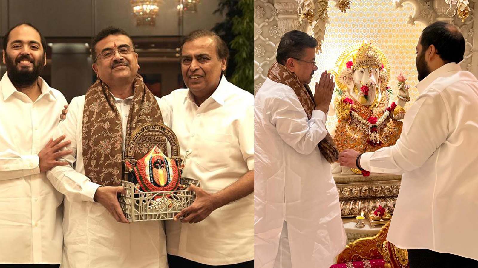 মুম্বাই অ্যান্টিলিয়ায় শুভেন্দু আম্বানি বৈঠকঃ বিষয় পশ্চিমবঙ্গের শিল্প